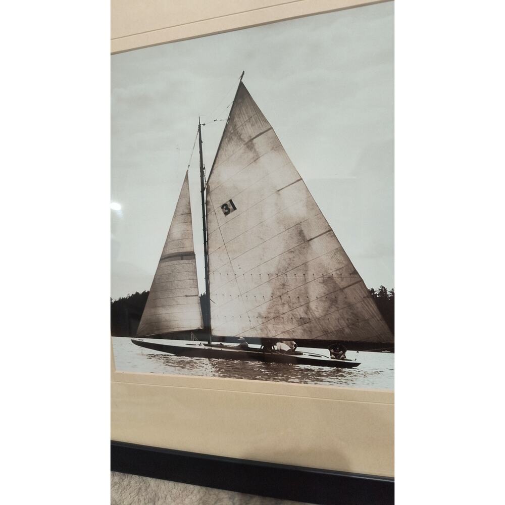 1264. Sail Boat Framed Print by Michael Kahn - Picture 2 of 8